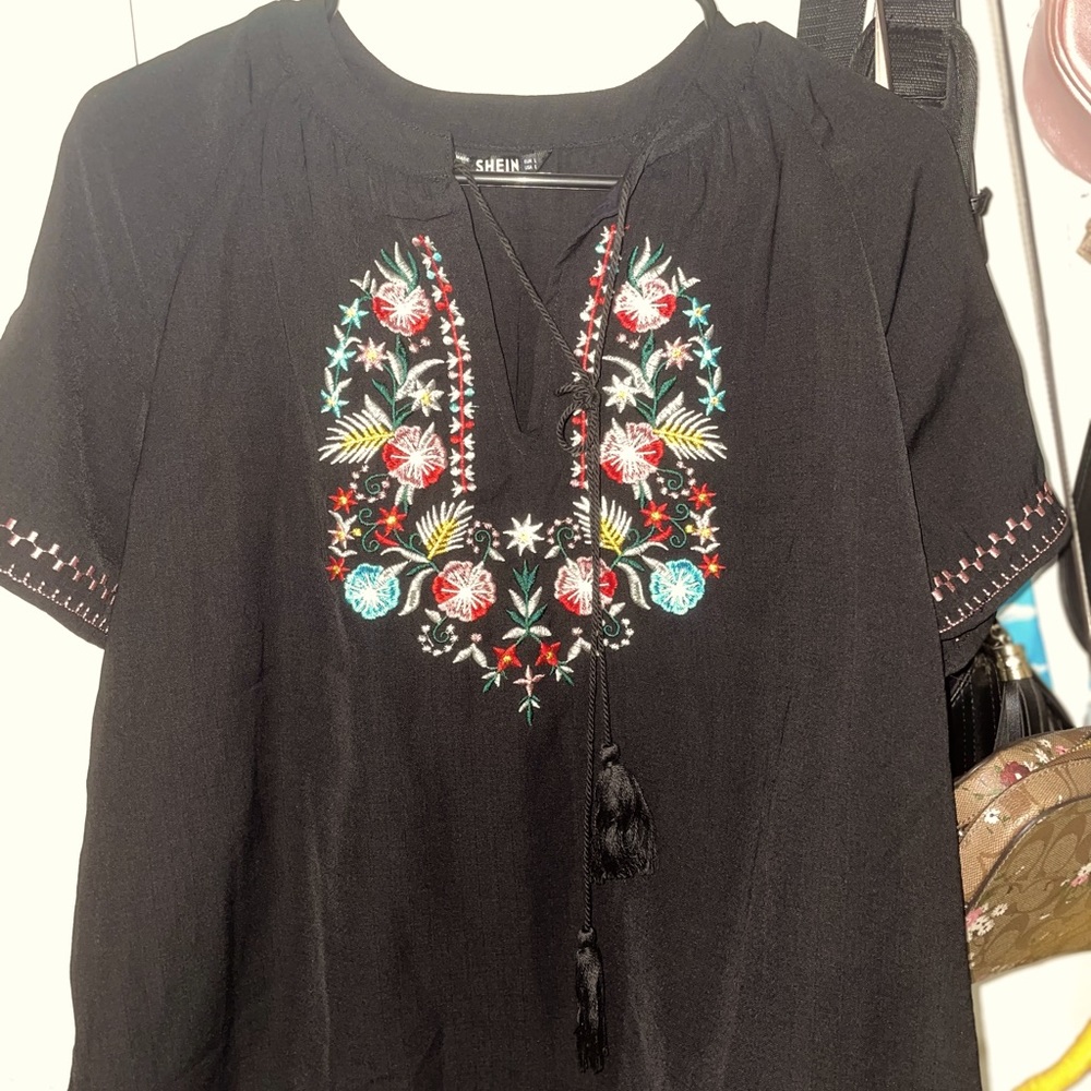 beautiful Flower blouse